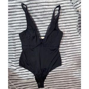 Makers of Dreams Deep V body suit size small